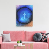 Bedankt zij God Canvas Afdruk (Insitu (Woonkamer))