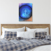Bedankt zij God Canvas Afdruk (Insitu (Slaapkamer))