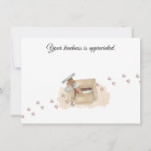 Bedankt zijn voor al je hulp! Katten in dozen, bed (Achterkant)