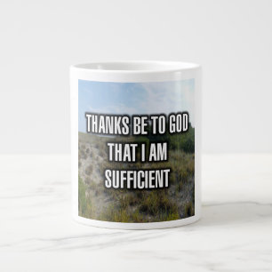 Bedankt zijn voor God dat ik voldoende Mok ben