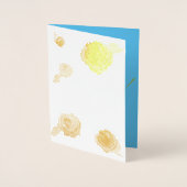 Bedankt zo veelDank u wel Folie Kaarten (Voorkant)