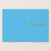 Bedankt zo veelDank u wel Folie Kaarten (Binnen)