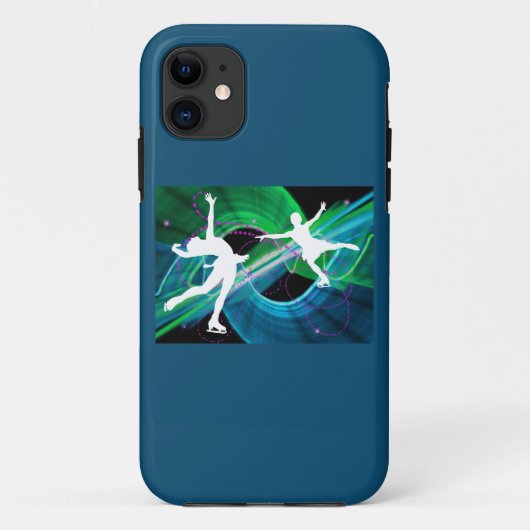 Bedazzled Figuur Skaters Case-Mate iPhone Case (Achterkant)