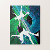 Bedazzled Figuur Skaters Legpuzzel (Verticaal)