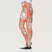 Bedazzled Owl Leggings (Links)