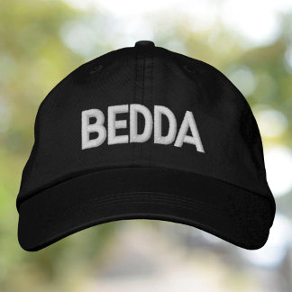 Bedda (mooi) grappig Italiaans Siciliaans Geborduurde Pet