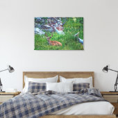 Beddenbok Canvas Afdruk (Insitu (Slaapkamer))