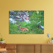 Beddenbok Canvas Afdruk (Insitu (Woonkamer))