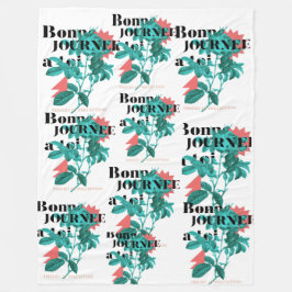 Bedekking van pollak & sherpa fleece deken