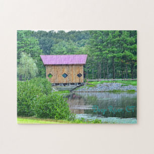 Bedekte Bridge Puzzle Legpuzzel