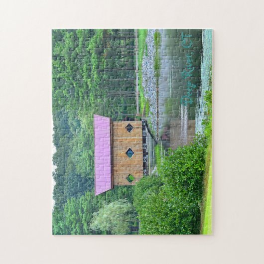 Bedekte Bridge Puzzle Legpuzzel (Verticaal)