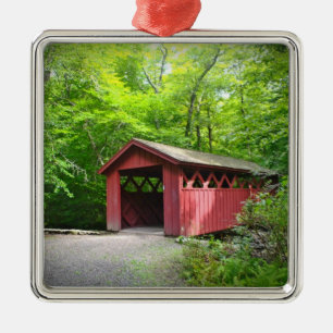 Bedekte Bridge-versiering Metalen Ornament