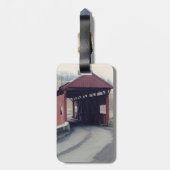 Bedekte brug bagagelabel (Achterkant verticaal)
