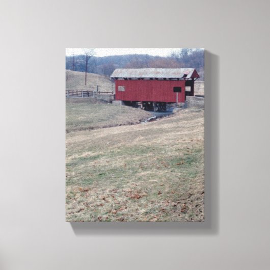 Bedekte brug canvas afdruk (Voorkant)