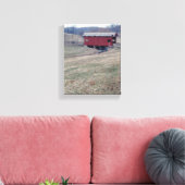Bedekte brug canvas afdruk (Insitu (Woonkamer))