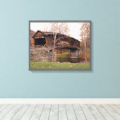 Bedekte brug canvas afdruk (Insitu (Houten vloer))