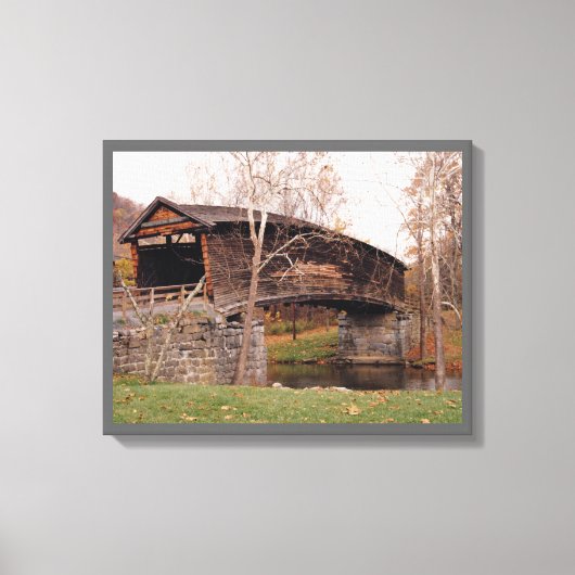 Bedekte brug canvas afdruk (Voorkant)