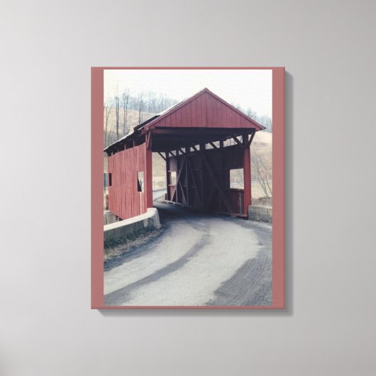 Bedekte brug canvas afdruk (Voorkant)