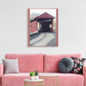 Bedekte brug canvas afdruk (Insitu (Woonkamer))
