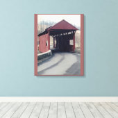 Bedekte brug canvas afdruk (Insitu (Houten vloer))
