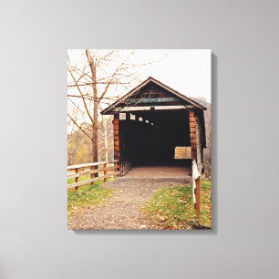 Bedekte brug canvas afdruk