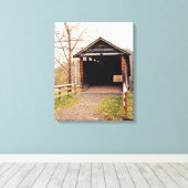 Bedekte brug canvas afdruk (Insitu (Houten vloer))
