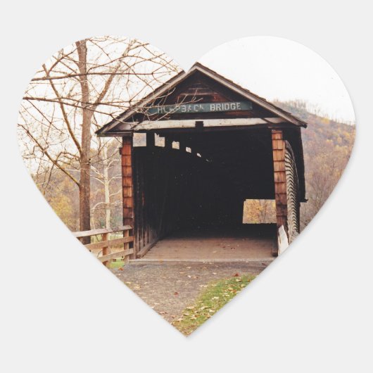 Bedekte brug hart sticker (Voorkant)