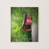 Bedekte brug in Chatfield Hollow Legpuzzel (Verticaal)