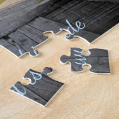 Bedekte brug Jigzaag Puzzle Legpuzzel (Zijkant)