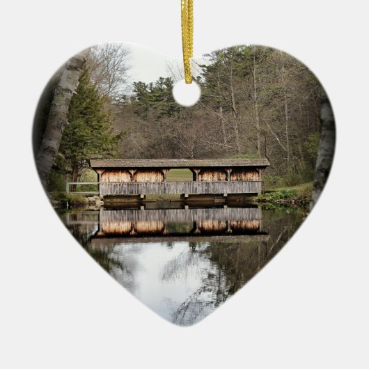 Bedekte brug keramisch ornament (Voorkant)