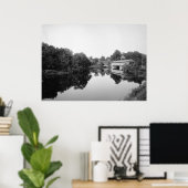 Bedekte brug over Otter Creek Poster (Thuiskantoor)