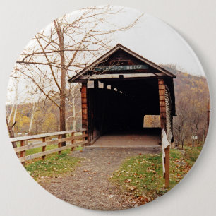 Bedekte brug ronde button 6,0 cm