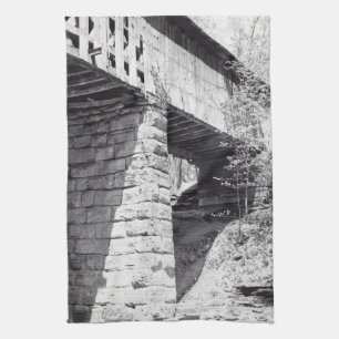 Bedekte brug theedoek