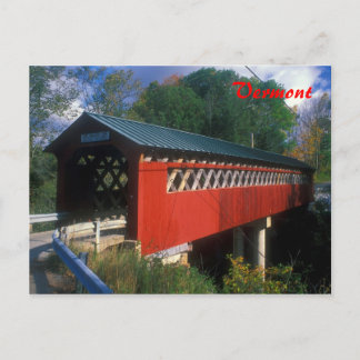 Bedekte brug Vermont Briefkaart