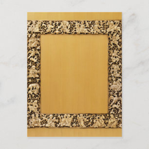 Bedekte ivoorplak uit Fatimid, Egypte Briefkaart