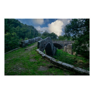Bedelaarsbrug, Glaisdale Perfect Poster