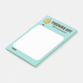 Bedenkt de fantastische herkenning van werknemers  post-it® notes (Schuin)