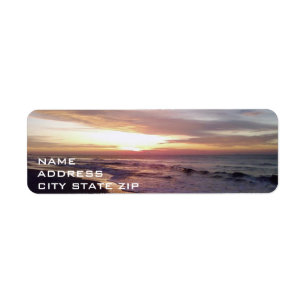 ****BEDENSUNRISE *** ADRES ETIKET