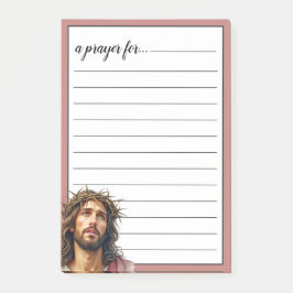 Bedevaartskamer Gebed Jezus Doornenkroon Post-it® Notes