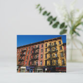 Bedford Ave. Carte postale des bâtiments (Debout devant)