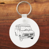 Bedford CF1 Sleutelhanger (Voorkant)