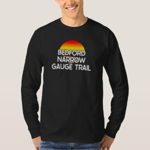 Bedford Narrow Gage Trail Usa Rail Biking T-shirt