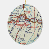 Bedford PA Keramisch Ornament (Links)