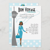 Bediende van een Fabulous Flight Kaart (Voorkant / Achterkant)