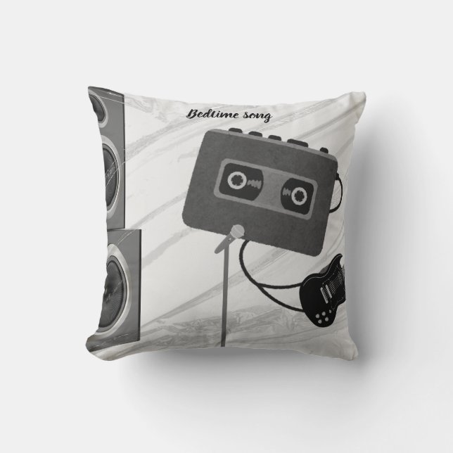 bedlied kussen (Voorkant)