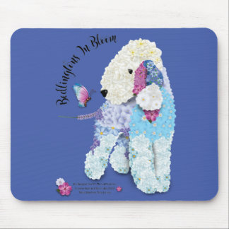 Bedlington in Bloom Mousepad Muismat