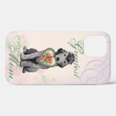 Bedlington Terrier Hart Moeder Hoesje-Mate iPhone  Case-Mate iPhone Case (Achterkant (horizontaal))