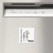 Bedlington Terrier Maman 4 - Magnet (In Situ (Lave-vaisselle))