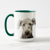 Bedlington Terrier Mug personnalisé (Gauche)