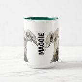 Bedlington Terrier Mug personnalisé (Centre)